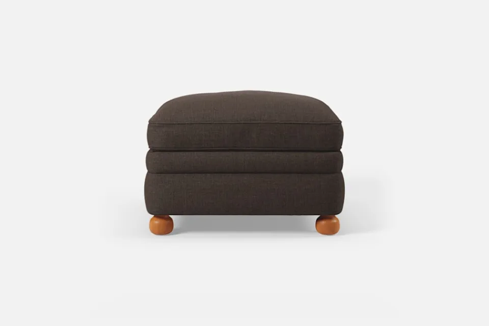 Pallar & Puffar*Josef Frank Pall 336 Möbellin, Mörkbrun