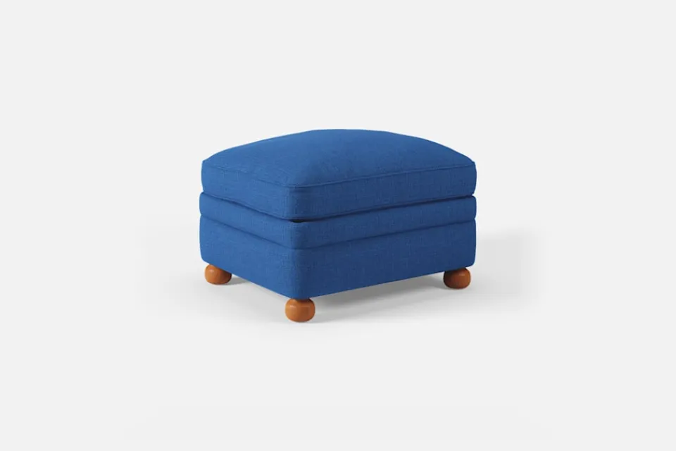 Pallar & Puffar*Josef Frank Pall 336 Möbellin, Blå