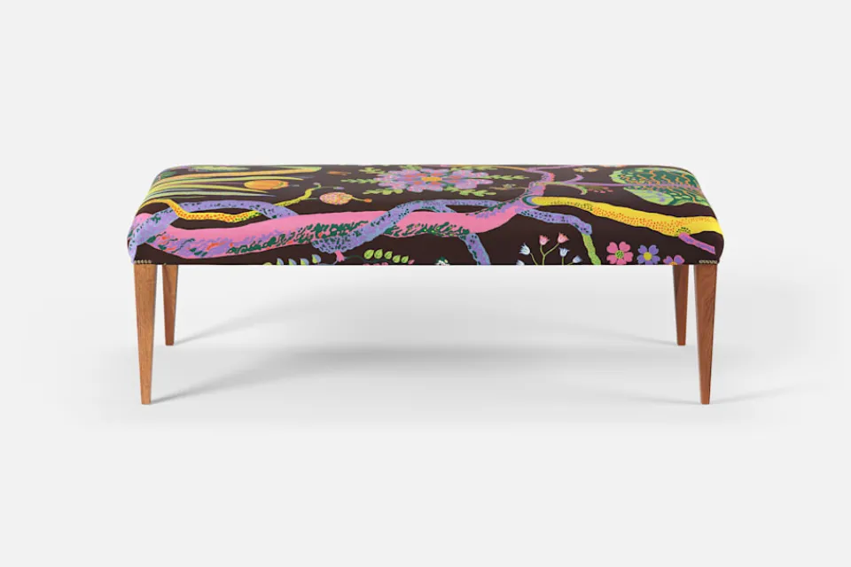 Pallar & Puffar*Josef Frank Pall E8 Hawai, Brun