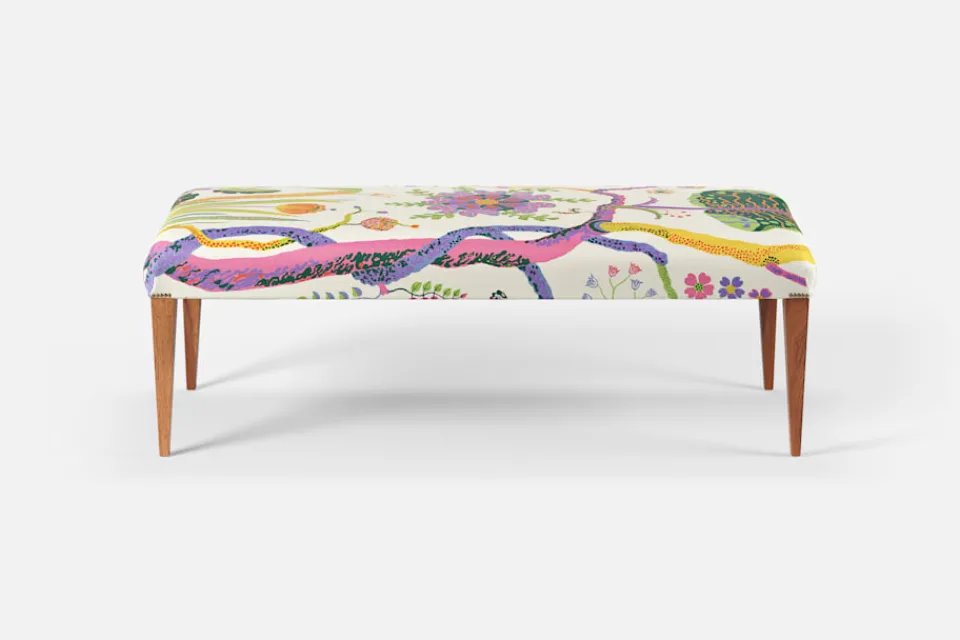 Pallar & Puffar*Josef Frank Pall E8 Hawai, Vit