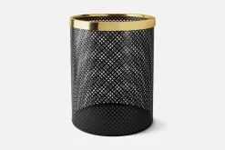 Dekorationsdetaljer*Josef Frank Papperskorg Metall Svart