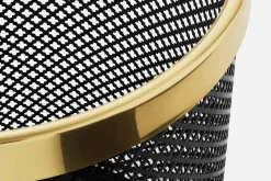 Dekorationsdetaljer*Josef Frank Papperskorg Metall Svart