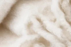 Plädar*Lena Rewell Pläd Mohair Vit