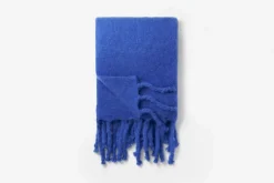 Plädar*Lena Rewell Pläd Mohair Blå