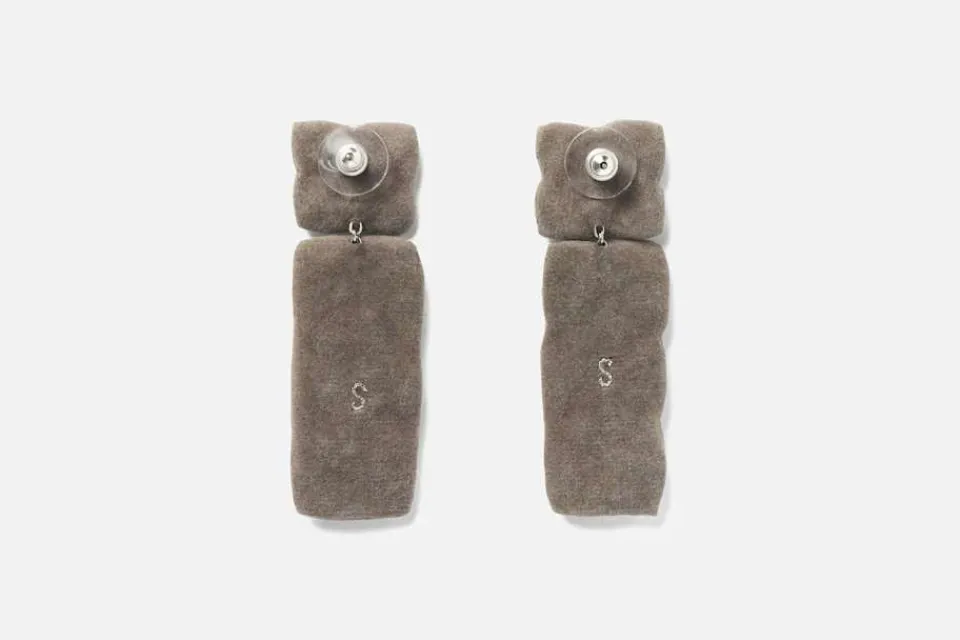 Smycken*Sophia 203 Örhänge Puffig Ruta