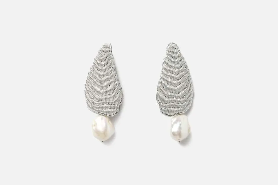 Smycken*Sophia 203 Örhänge Spiral Shell Pearl