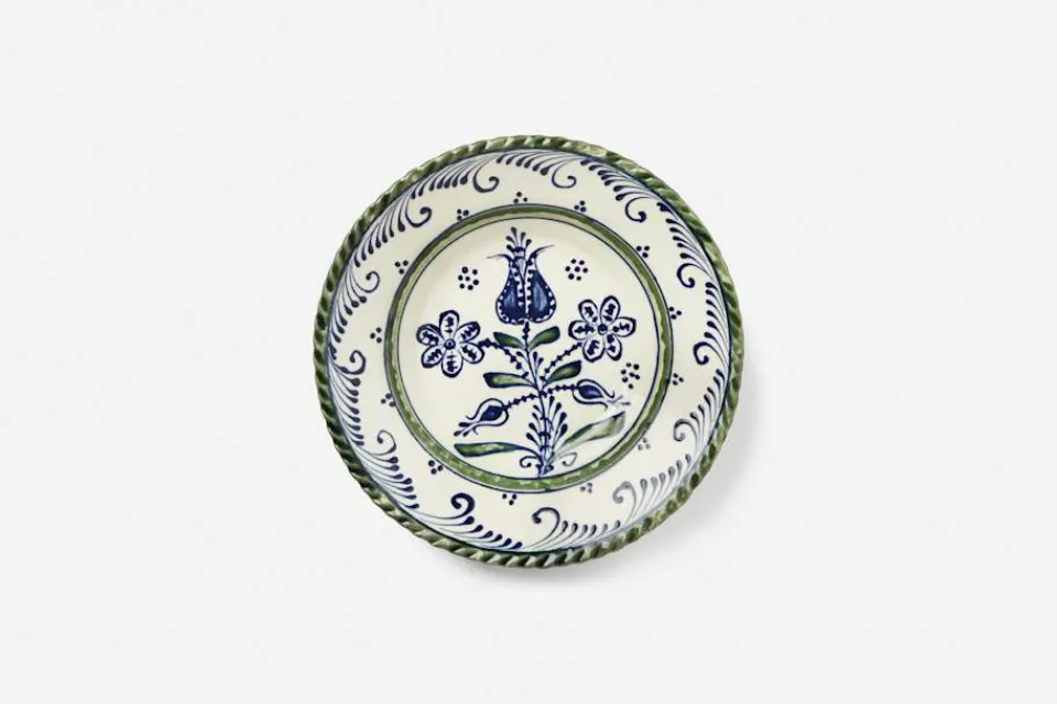 Tallrikar & Skålar*Botosani Design Serveringsskål Blå Blomma