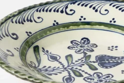 Tallrikar & Skålar*Botosani Design Serveringsskål Blå Blomma