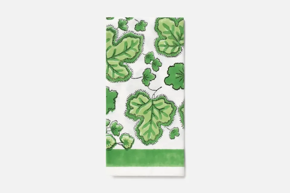 Servetter & Servettställ*Table Love Servett Blocktryck The Figue Leaf