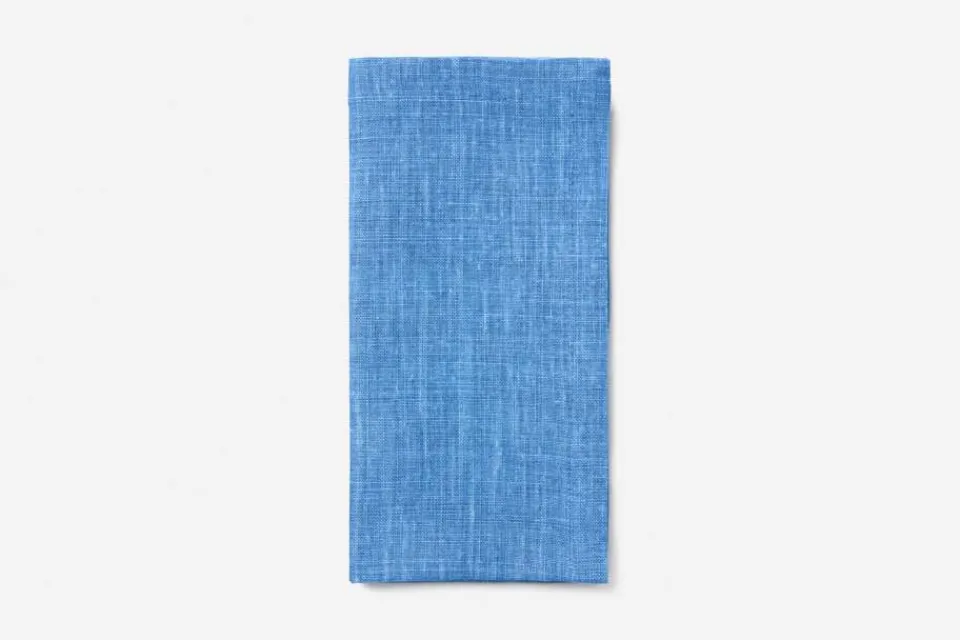 Servetter & Servettställ|Kök & Dukningstextil*Svenskt Tenn Servett Lin Påfågelblå