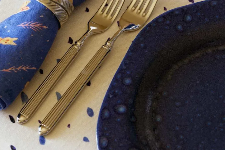 Servetter & Servettställ*Alekos Fassianos Servett Under Samma Himmel