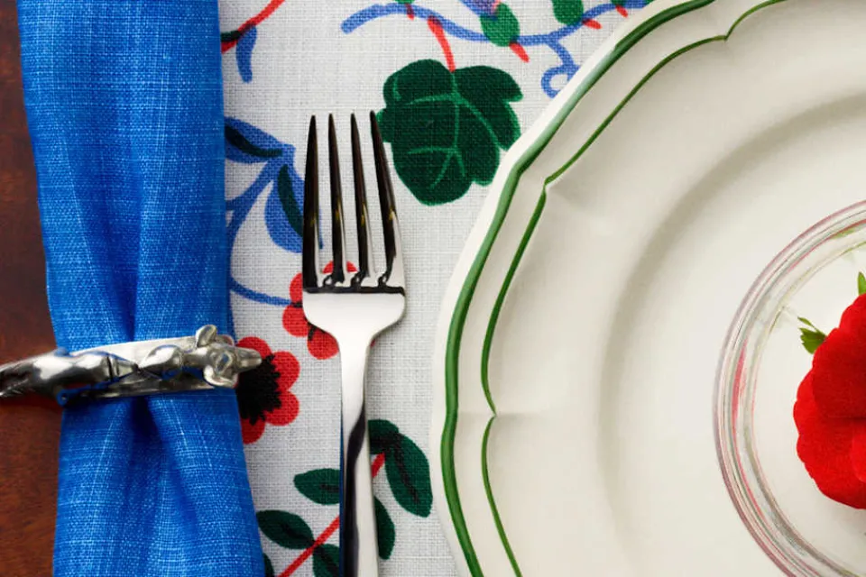 Servetter & Servettställ|Dukningsdetaljer*Estrid Ericson Servettring Fåglar