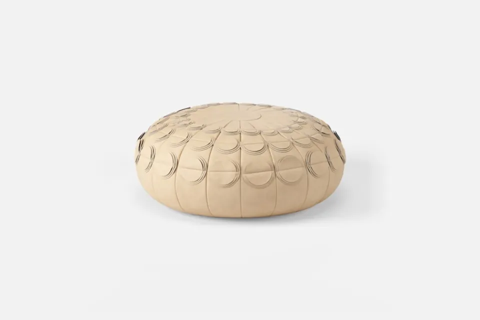 Pallar & Puffar*Lisa Hilland Skinnpuff Pompom Natur