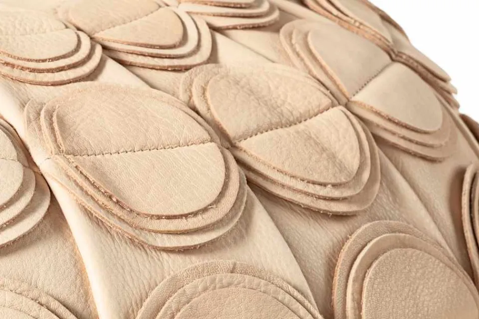 Pallar & Puffar*Lisa Hilland Skinnpuff Pompom Natur