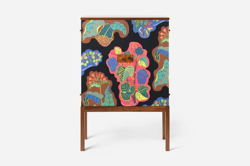 Skåp, Byråer & Sideboards*Josef Frank Skåp 522 Mahogny, Poisons, Svart