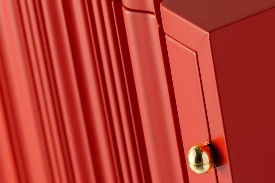 Skåp, Byråer & Sideboards*Josef Frank Skåp 2192 Röd