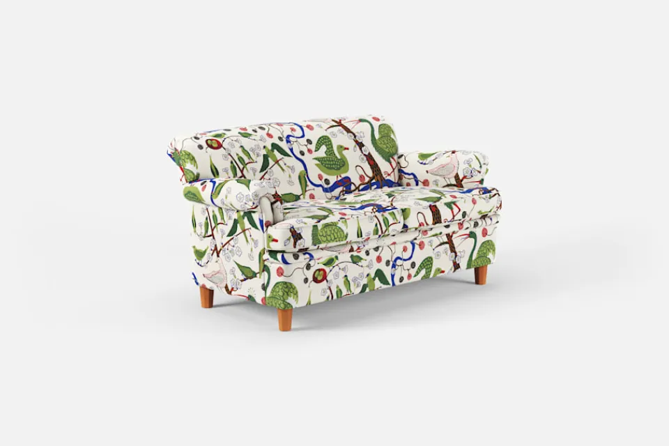 Soffor & Schäslonger*Josef Frank Soffa 678 Gröna Fåglar, Multi