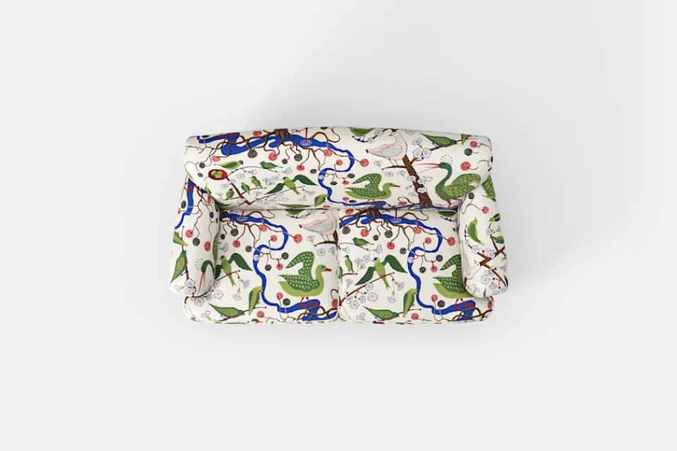 Soffor & Schäslonger*Josef Frank Soffa 678 Gröna Fåglar, Multi