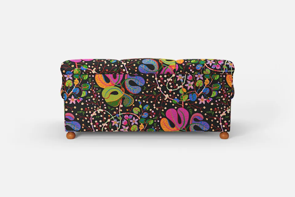 Soffor & Schäslonger*Josef Frank Soffa 703 Teheran, Svart