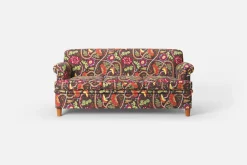 Soffor & Schäslonger*Josef Frank Soffa 678 Mirakel, Mörkbrun