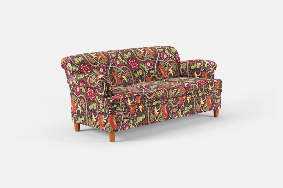 Soffor & Schäslonger*Josef Frank Soffa 678 Mirakel, Mörkbrun