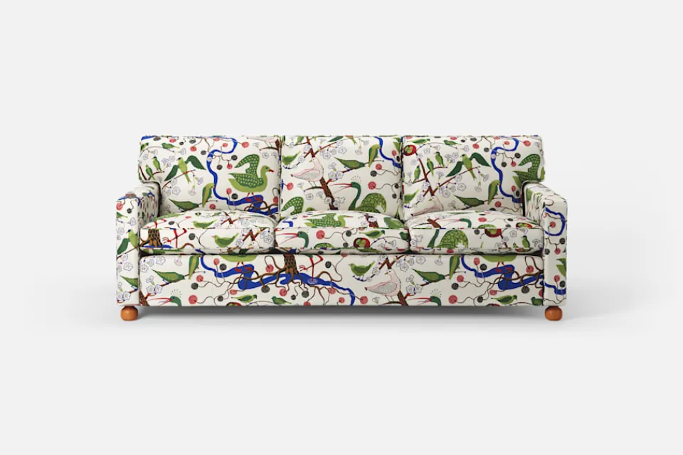 Soffor & Schäslonger*Josef Frank Soffa 3031 Gröna Fåglar, Multi