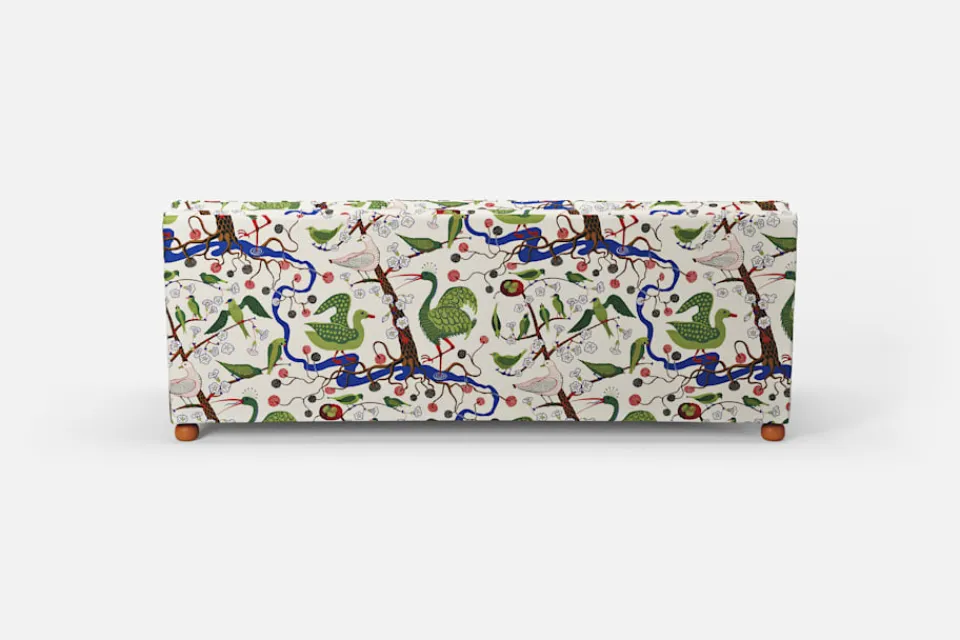 Soffor & Schäslonger*Josef Frank Soffa 3031 Gröna Fåglar, Multi