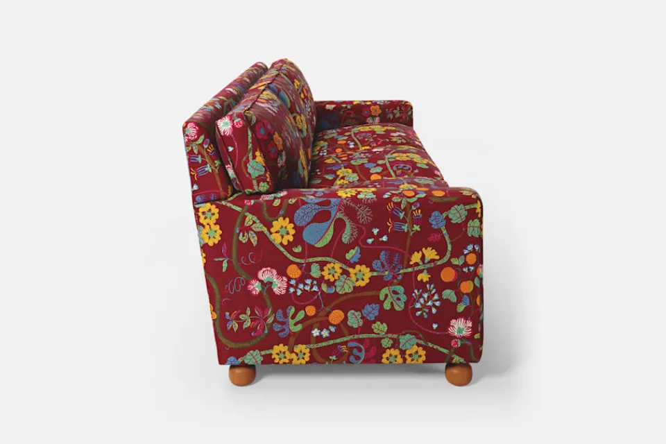 Soffor & Schäslonger*Josef Frank Soffa 3031 Baranquilla, Vinröd