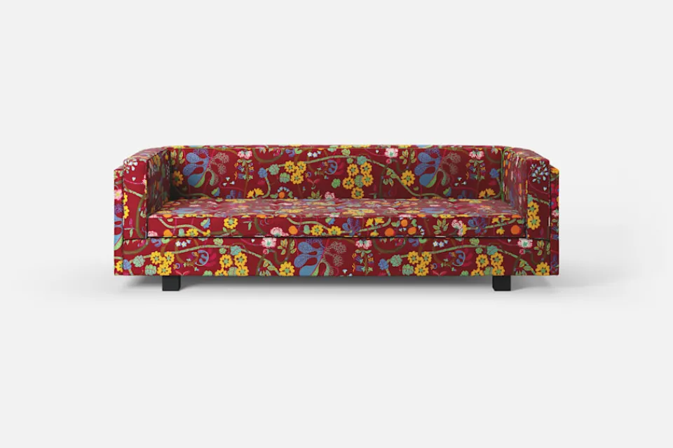 Soffor & Schäslonger*Björn Trägårdh Soffa 136 Baranquilla, Vinröd