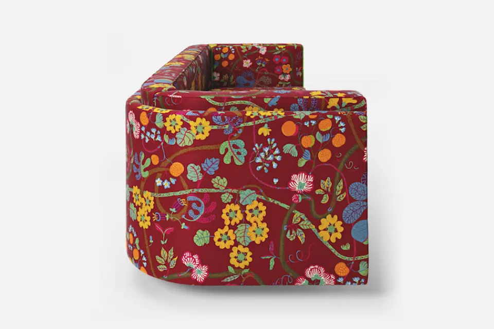 Soffor & Schäslonger*Björn Trägårdh Soffa 136 Baranquilla, Vinröd