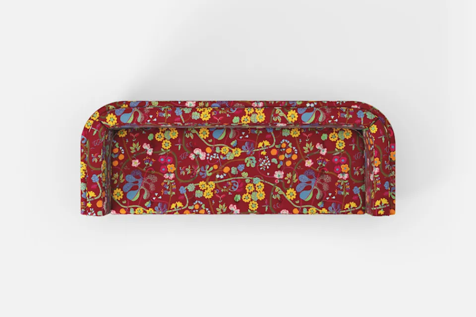 Soffor & Schäslonger*Björn Trägårdh Soffa 136 Baranquilla, Vinröd