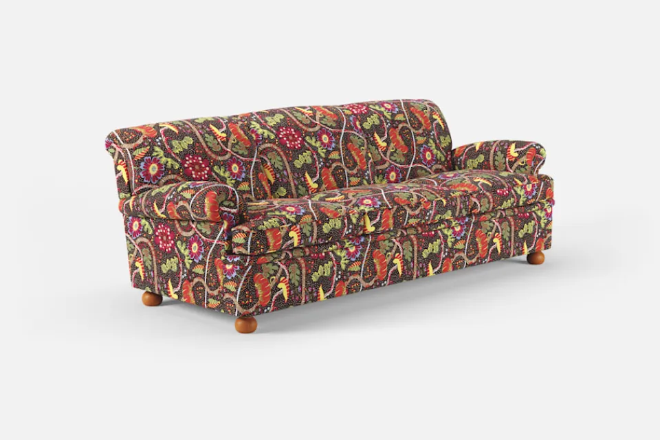Soffor & Schäslonger*Josef Frank Soffa 703 Mirakel, Mörkbrun