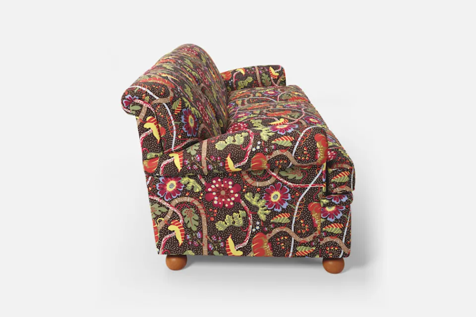 Soffor & Schäslonger*Josef Frank Soffa 703 Mirakel, Mörkbrun