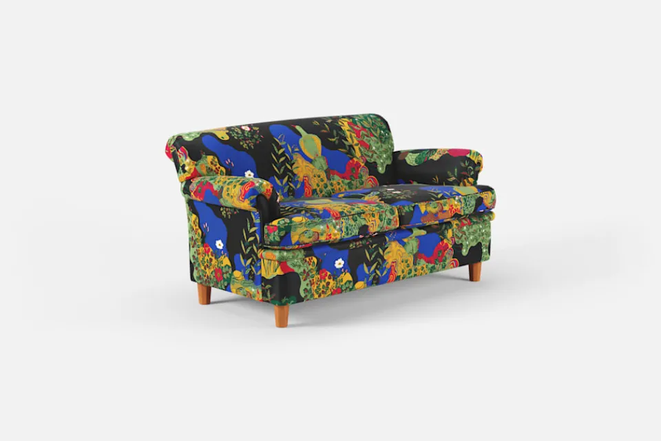 Soffor & Schäslonger*Josef Frank Soffa 678 Anakreon, Svart