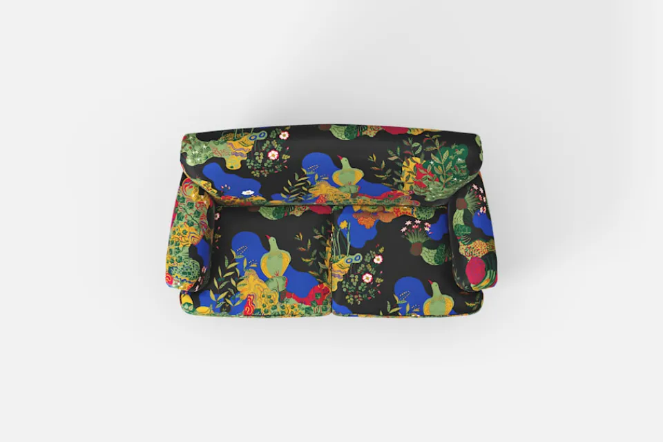 Soffor & Schäslonger*Josef Frank Soffa 678 Anakreon, Svart