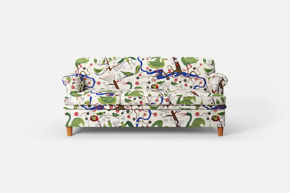 Soffor & Schäslonger*Josef Frank Soffa 678 Gröna Fåglar, Multi