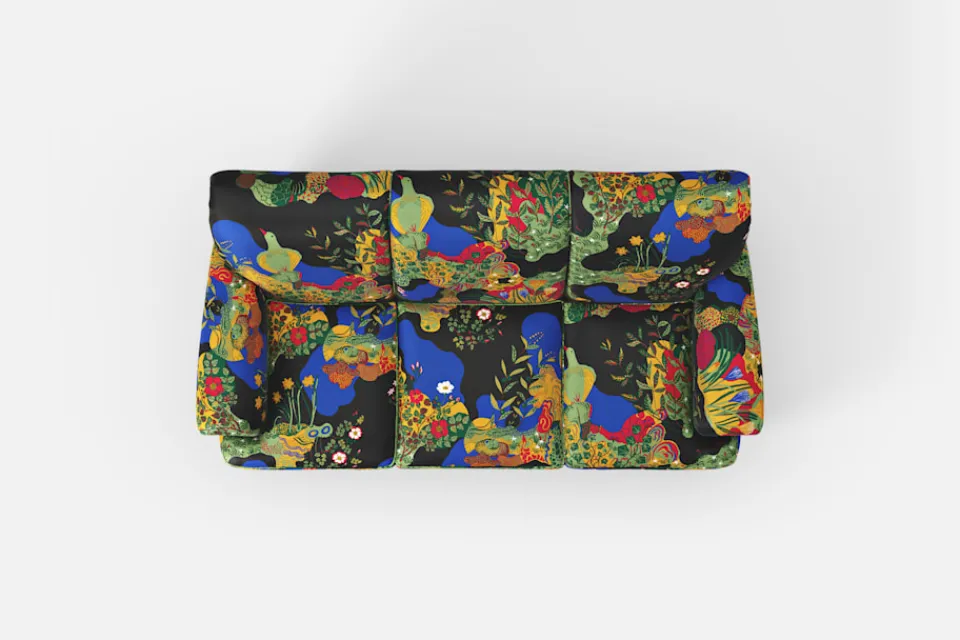 Soffor & Schäslonger*Josef Frank Soffa 703 Anakreon, Svart