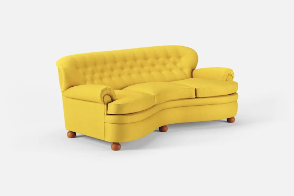 Soffor & Schäslonger*Josef Frank Soffa 968 Vägen, Ockra