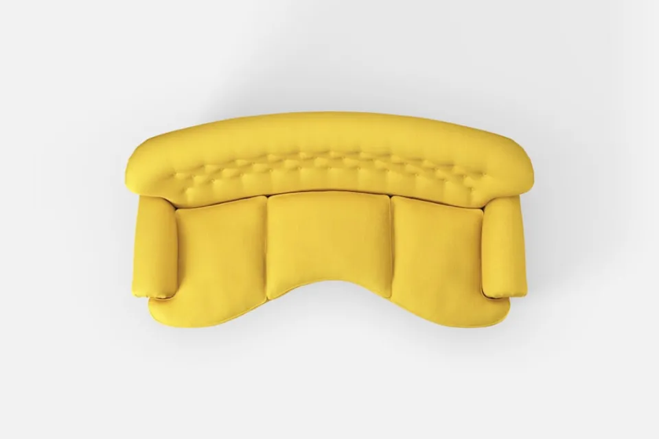 Soffor & Schäslonger*Josef Frank Soffa 968 Vägen, Ockra