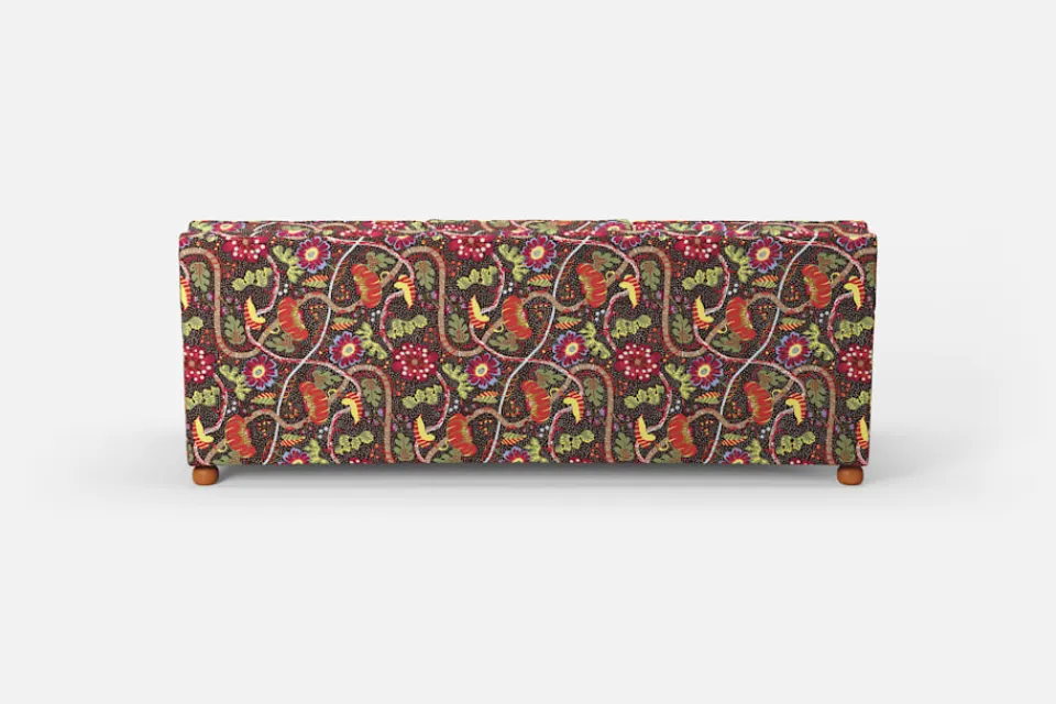 Soffor & Schäslonger*Josef Frank Soffa 3031 Mirakel, Mörkbrun