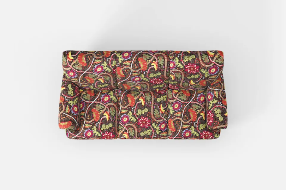 Soffor & Schäslonger*Josef Frank Soffa 703 Mirakel, Mörkbrun