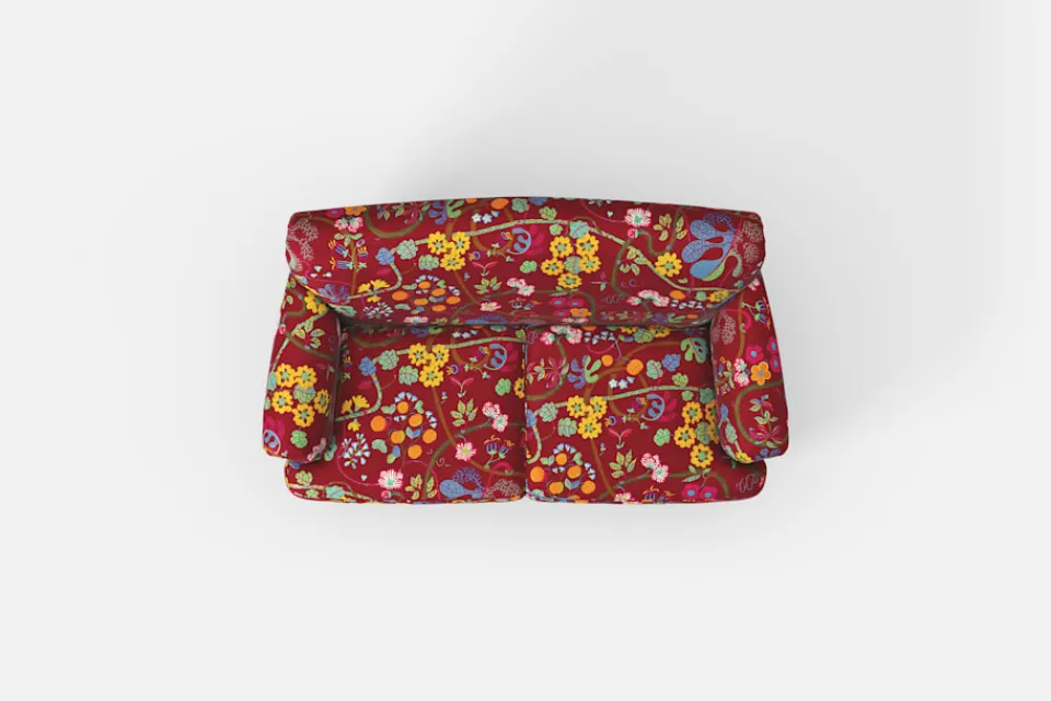 Soffor & Schäslonger*Josef Frank Soffa 678 Baranquilla, Vinröd