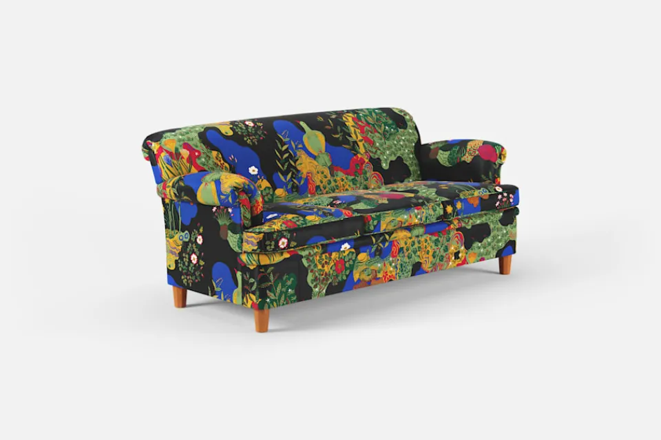Soffor & Schäslonger*Josef Frank Soffa 678 Anakreon, Svart
