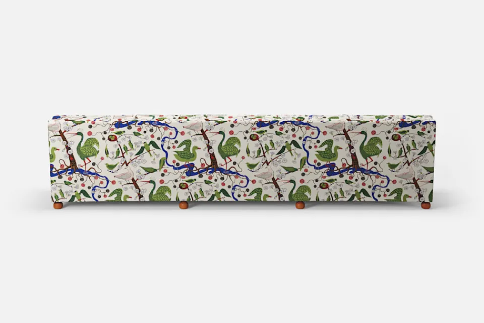 Soffor & Schäslonger*Josef Frank Soffa 3031 Gröna Fåglar, Multi