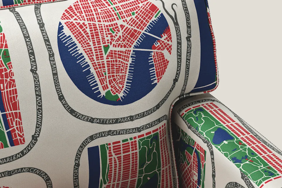 Soffor & Schäslonger*Josef Frank Soffa 3031 Manhattan, Multi