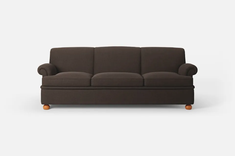 Soffor & Schäslonger*Josef Frank Soffa 703 Möbellin, Mörkbrun