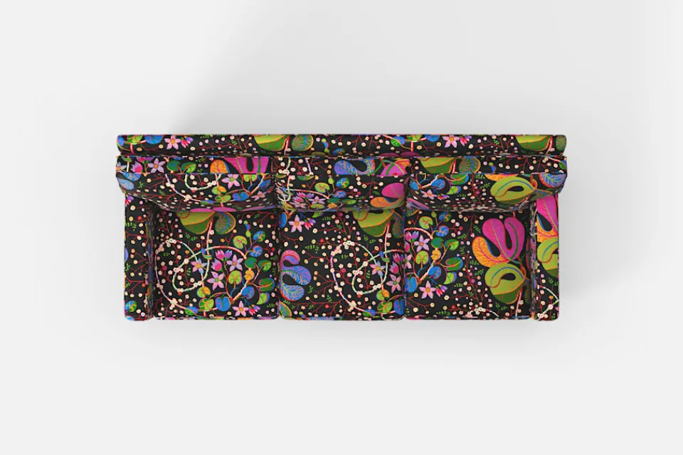 Soffor & Schäslonger*Josef Frank Soffa 3031 Teheran, Svart