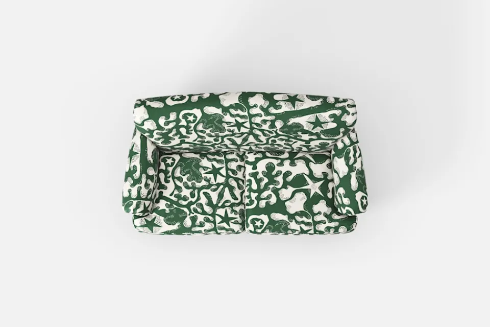 Soffor & Schäslonger*Josef Frank Soffa 678 Aristidia, Grön