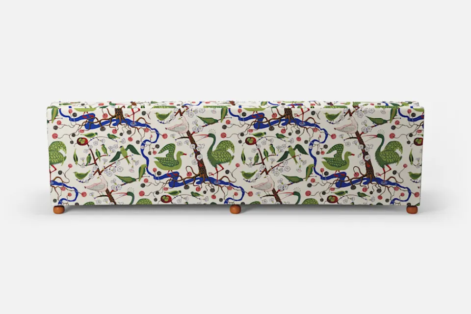 Soffor & Schäslonger*Josef Frank Soffa 3031 Gröna Fåglar, Multi