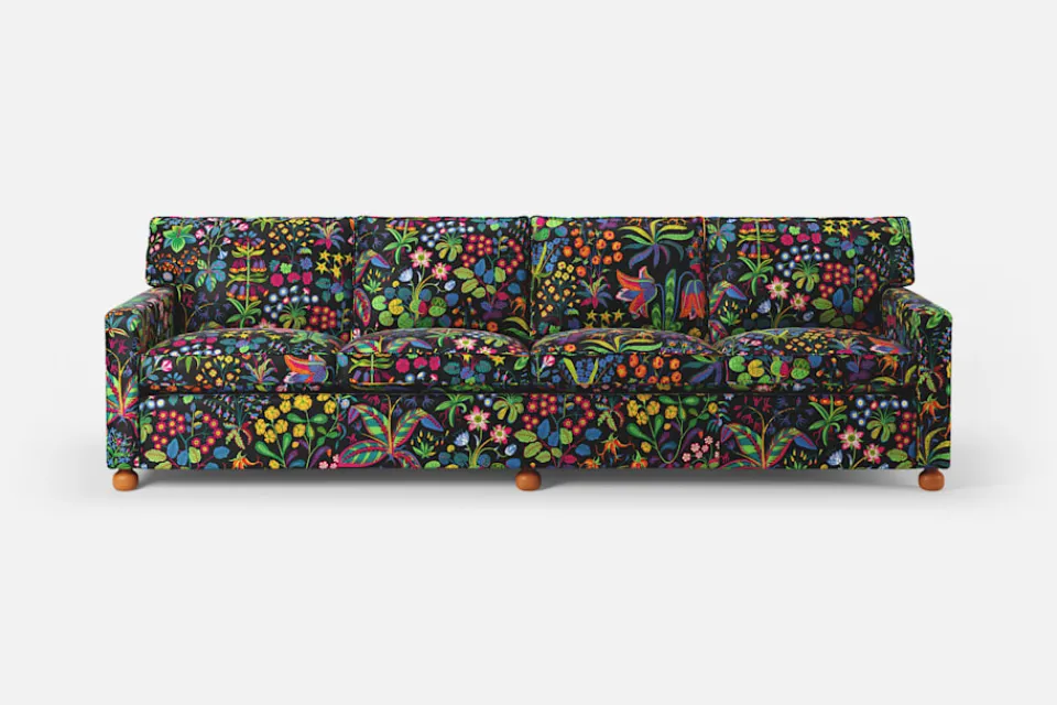 Soffor & Schäslonger*Josef Frank Soffa 3031 Under Ekvatorn, Svart